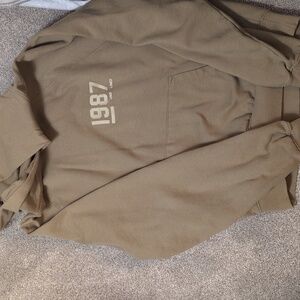 Men's Tan Hoodie